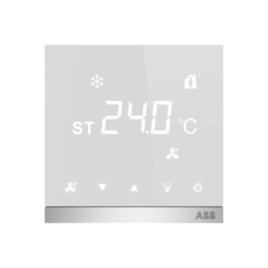 RTC 2/4 pipe, On/Off, 3 fan speed, White, W/WO Elec heater (KNX + Standalone) 2TAZ740010R0001