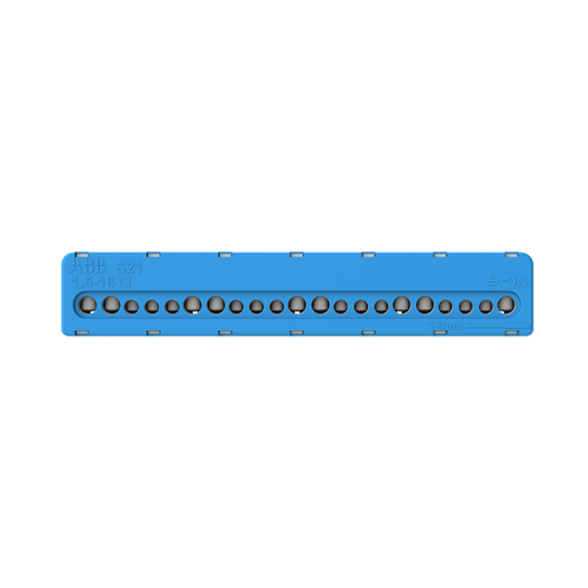 Terminal bloğu N 9x16mm²+12x6mm² 1SPE007715F0734