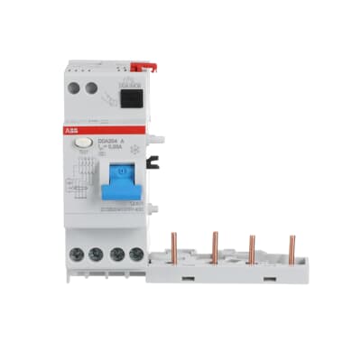 დენის გაჟონვის დაცვის ბლოკი 4 პ, 40 ამპ, 30 მა A ტიპის გაჟონვით( გამოიყენება მხოლოდ კომბინაციაში 4 პ, S200 სერიის ავტომატთან) 2CSB204101R1400